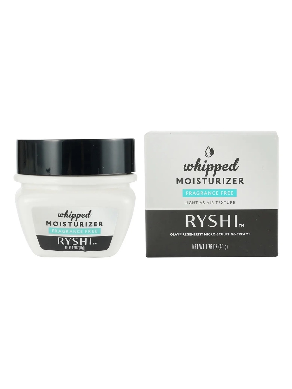 Ryshi Whipped Moisturizer Fragrance Free, NEW